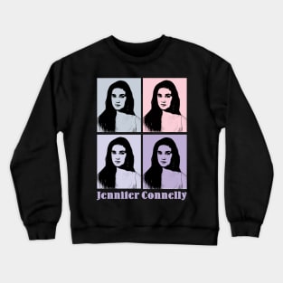 Jennifer Connelly 80s Pop Art Crewneck Sweatshirt